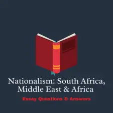 History Grade 11 - Topic 4 Essay Questions