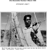 The 8 foot game fence that has been erected round the Kosi Bay Nature Reserve