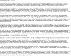 Message of the National Executive Committee of the ANC, delivered by Mr. Tambo, at the funeral of Dr. Yusuf M. Dadoo