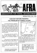 Kosi Bay Nature Reserve - the problem of consultation