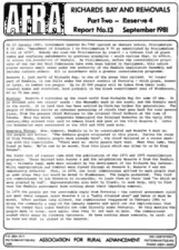 Richards Bay and removals: Part two - Reserve 4