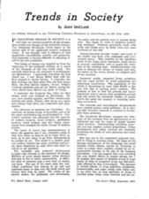 Trends in society: An address delivered to the University Christian Movement at Stutterheim on 9th July 1968