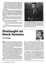 Onslaught on black farmers