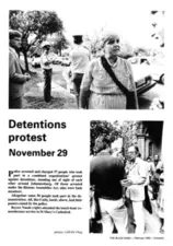 Detentions protest, November 29