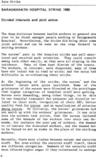Baragwanath Hospital strike 1985 - divided interests and joint action