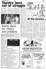 Theatre born out of struggle
