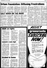 Salt River on the move