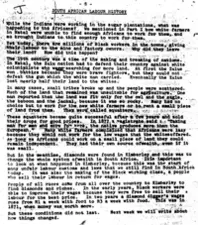 South African labour history