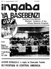 Inqaba ya basebenzi Number 11 August - October 1983