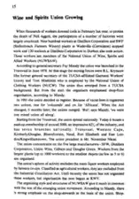 Wine and spirits union growing