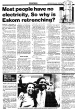 Most people have no electricity: so why is Eskom retrenching?