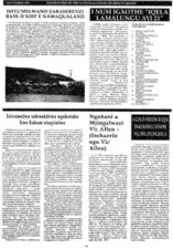 Isivumelwano sabasebenzi base O`kiep e Namaqualand (article written in Sotho language)