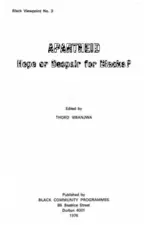 Apartheid: hope or despair for Blacks? 