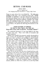 Bethal case-book