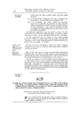 Coloured Persons Communal Reserves Act, Act No 3 of 1961
