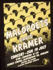 Malopoets: David Kramer concert