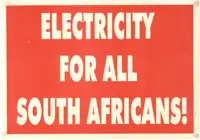Electricity for all South Africans!