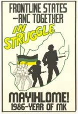 Frontline states: ANC together: in struggle