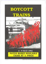 Boycott trains