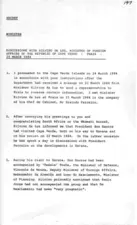 Discussions with Silvino Da Luz, Minister of Foreign Affairs of the Republic of Cape Verde: Praia, 25 March 1984