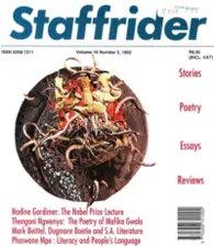 Staffrider Vol.10 No.2 1992