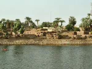 The Nile river and its influence on settlement