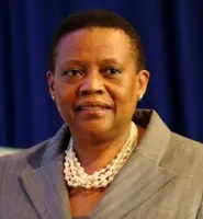 Pansy Tlakula, Chairperson of the Independent Electoral Commission, announces her resignation