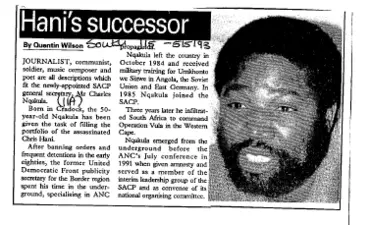 Black Politics 1993 E