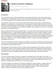 A death warrant for Afrikaans by Hermann Giliomee, 11 November 2019