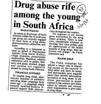 Health & Disease Drug Addiction 1987 - 1992