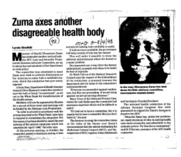 Health & Disease V.D.-Aids 1998