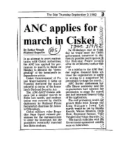 Homelands Ciskei General 1992