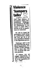 Homelands Kwandebele General 1991 - 1994