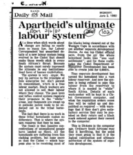 Homelands Labour 1979 -1983_1993 -1994