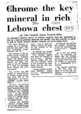 Homelands Lebowa Labour 1978 - 1994