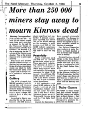 IR Workers Organisations Cosatu 1986