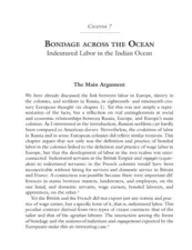 Bondage across the Ocean: Indentured Labor in the Indian Ocean by Alessandro Stanziani