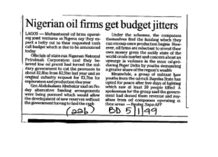 Nigeria General 1999