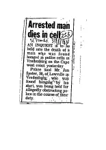 Public Sector Government Prisons 1993