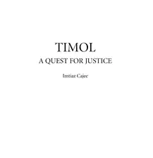 Timol - A Quest for Justice by Imtiaz Cajee