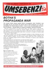 Umsebenzi, Volume 2, Issue No. 4, Fourth Quarter 1986