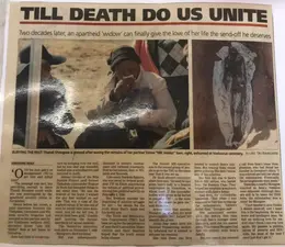 Till Death Do Us Unite, IOL, 27 June 2011