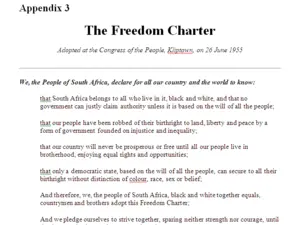 Appendix 3 The Freedom Charter