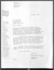 Capa letter to Omar Badsha