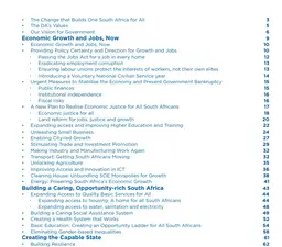 DA 2019 Election Manifesto
