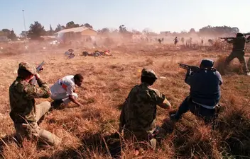 Former Vaal policeman Gerhardus Peens admits his role in the Boipatong Massacre