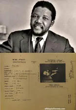 Mandela smuggled out the country and appears in Addis Ababa