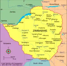 ZANU-PF wins the first free elections in Zimbabwe