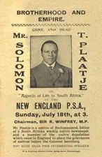 African nationalism and working-class & popular protests, 1910-1924