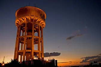 Aasvoelkop a Hill on which Northcliff Water Tower Stands, Johannesburg